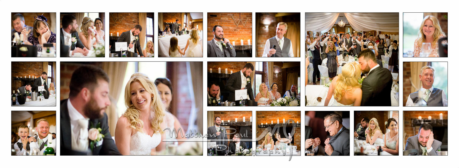 Wedding speeches, Westerham Golf Club