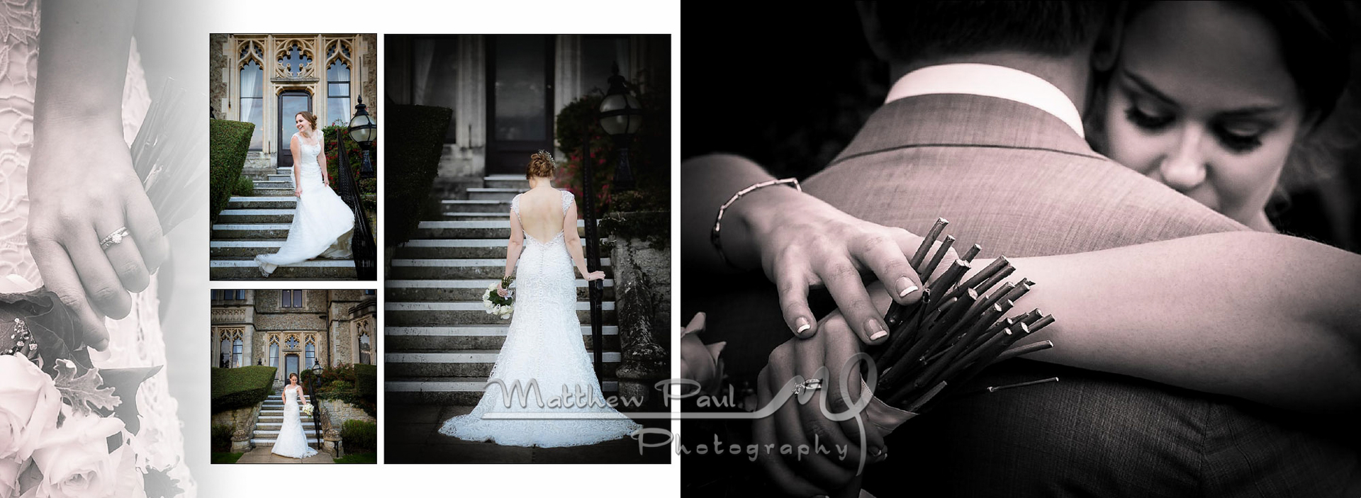 Nutfield Hotel and Spa wedding steps